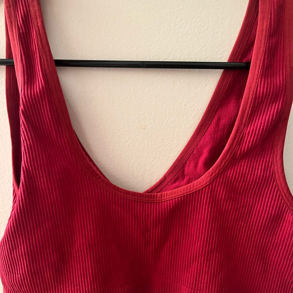 LARGE Red Tank Top